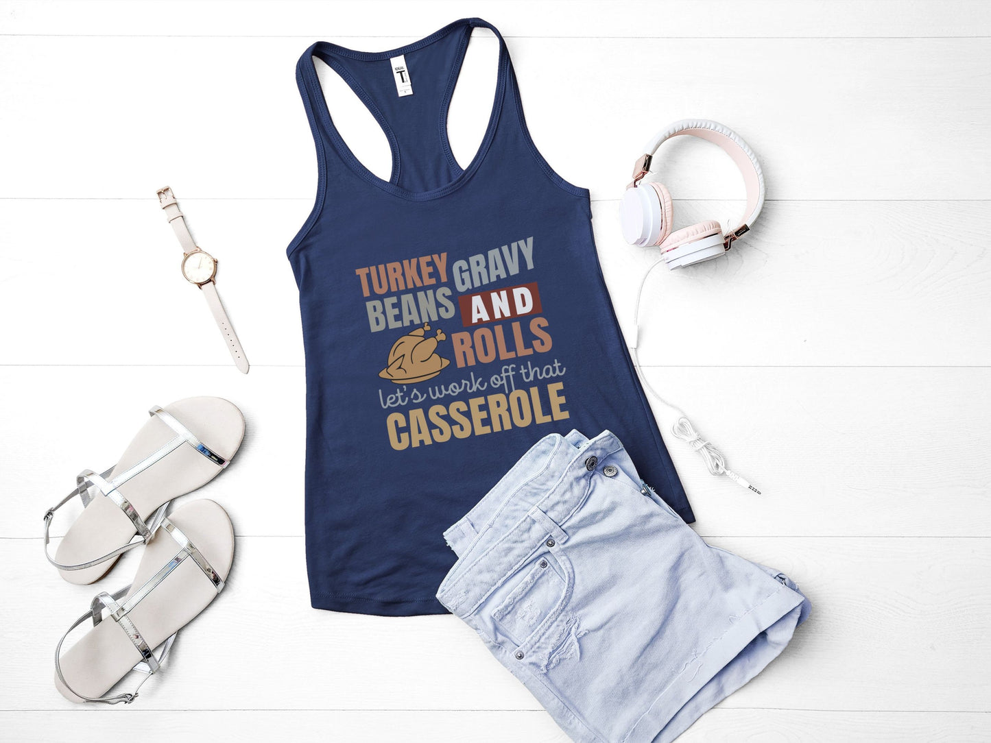 Thanksgiving Workout Tank Top