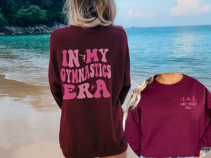 Personalized In My Gymnastics Era Sweatshirt