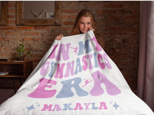 Personalized In My Gymnastics Era Blanket