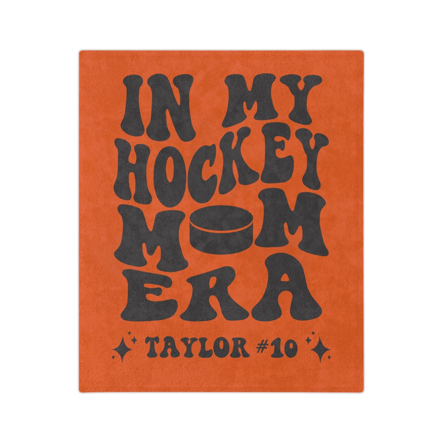 Personalized In My Hockey Mom Era Blanket