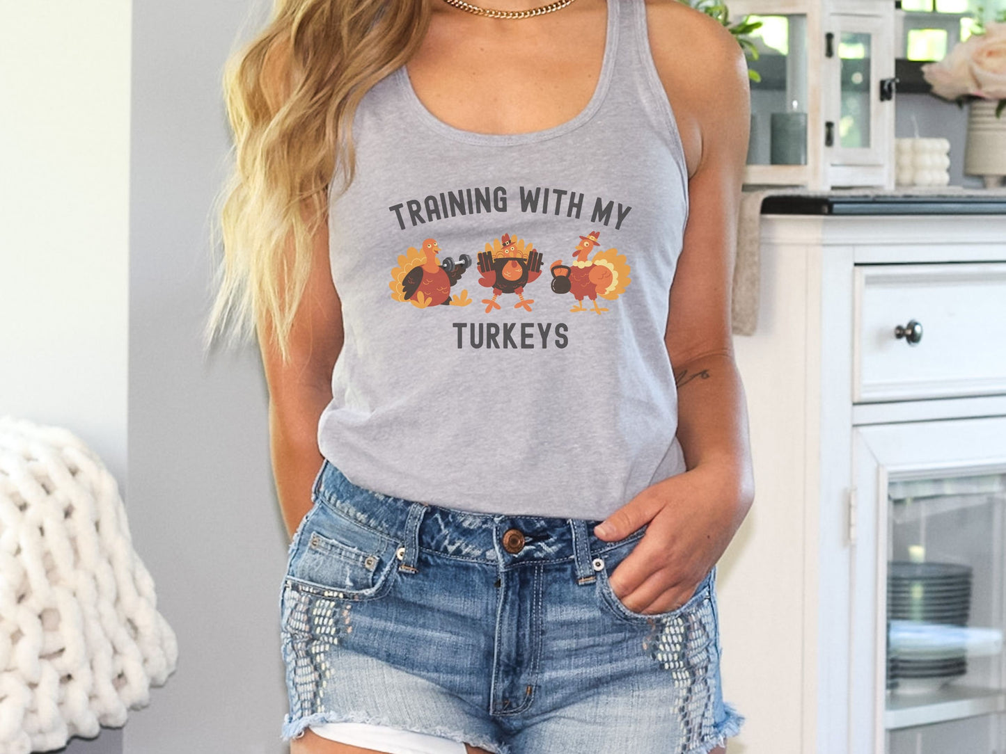 Thanksgiving Workout Tank Top