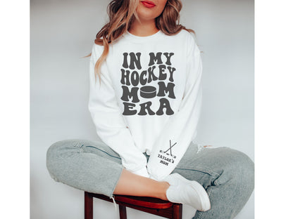 Personalized In My Hockey Mom Era Sweatshirt