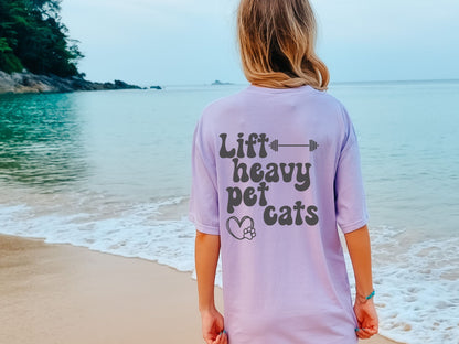 Lift Heavy Pet Cats Shirt