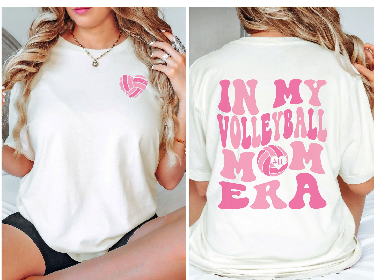 Personalized In My Volleyball Mom Era Shirt