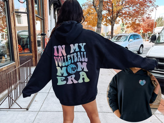 Personalized In My Volleyball Mom Era Sweatshirt