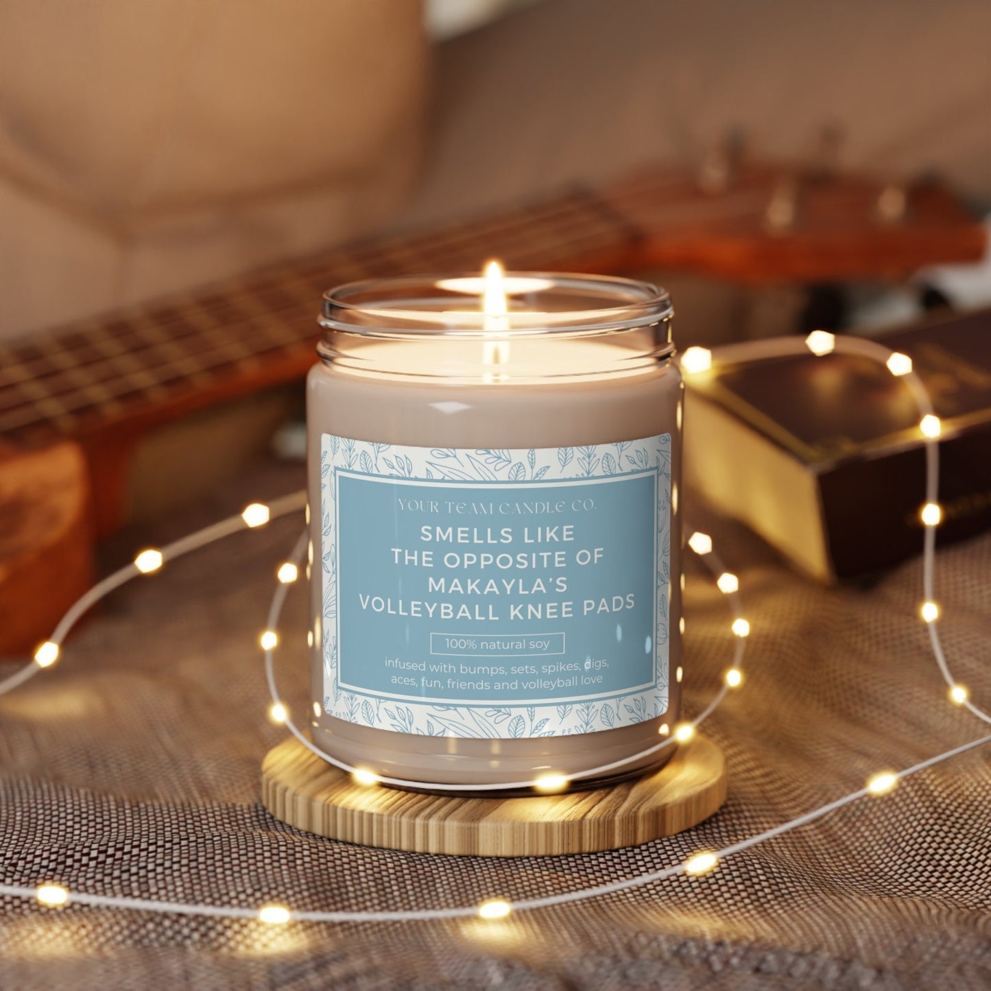 Personalized Smells Like the Opposite of Knee Pads Volleyball Candle