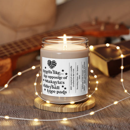 Personalized Smells Like the Opposite of Knee Pads Volleyball Candle