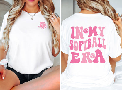 Personalized In My Softball Era Shirt