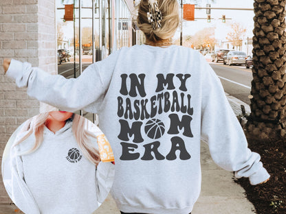 Personalized In My Basketball Mom Era Sweatshirt