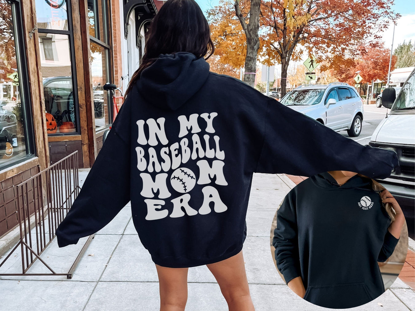 Personalized In My Baseball Mom Era Sweatshirt