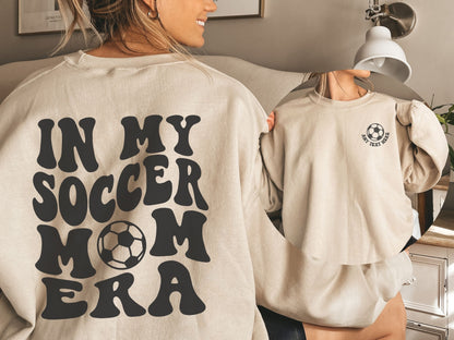 Personalized In My Soccer Mom Era Sweatshirt