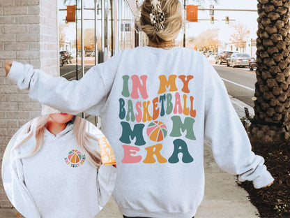 Personalized In My Basketball Mom Era Sweatshirt