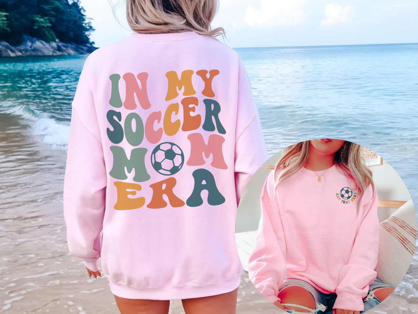 Personalized In My Soccer Mom Era Sweatshirt