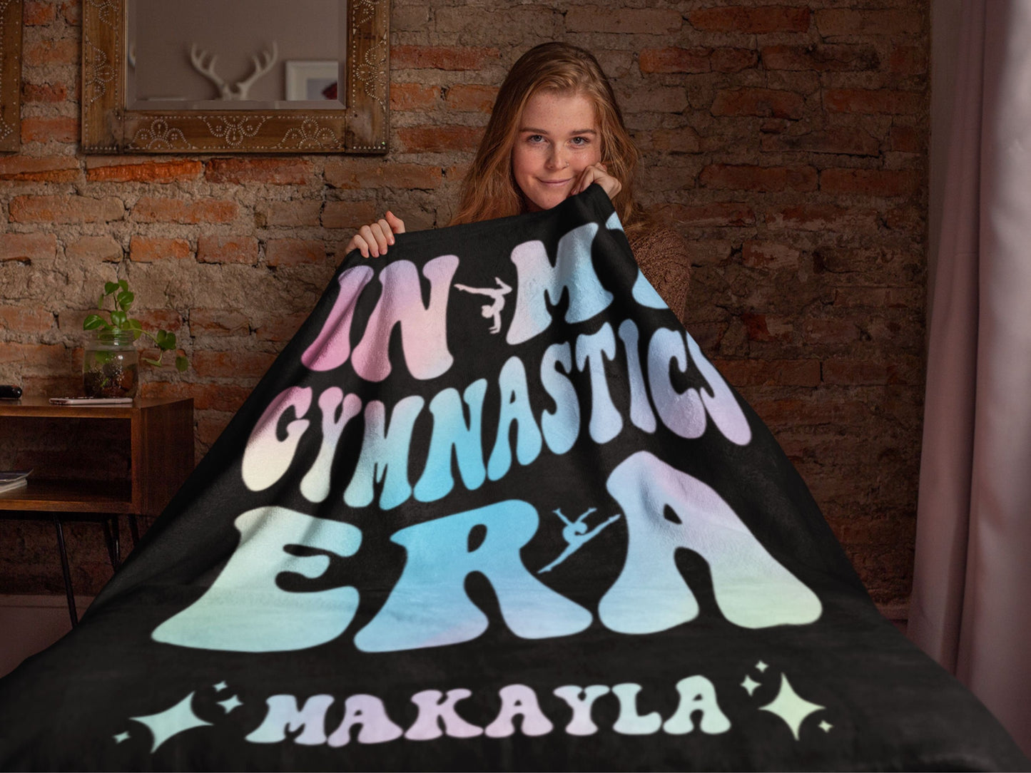 Personalized In My Gymnastics Era Blanket