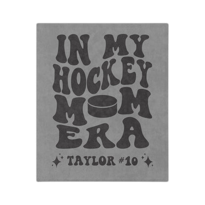 Personalized In My Hockey Mom Era Blanket