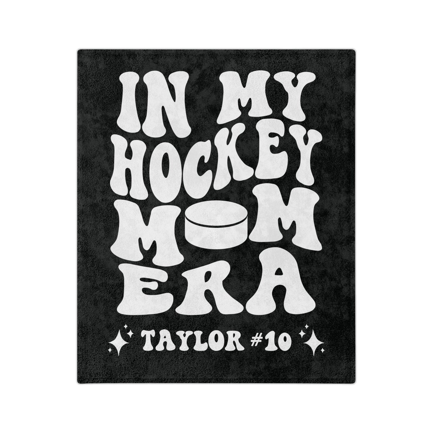 Personalized In My Hockey Mom Era Blanket