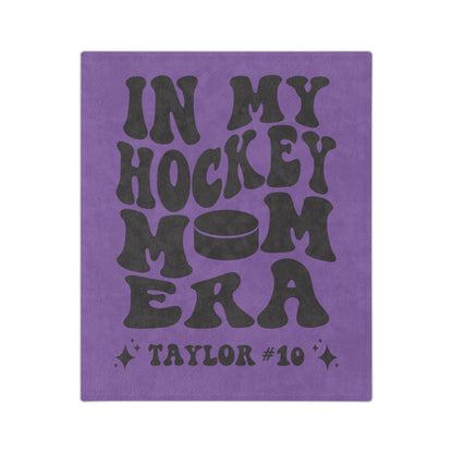 Personalized In My Hockey Mom Era Blanket