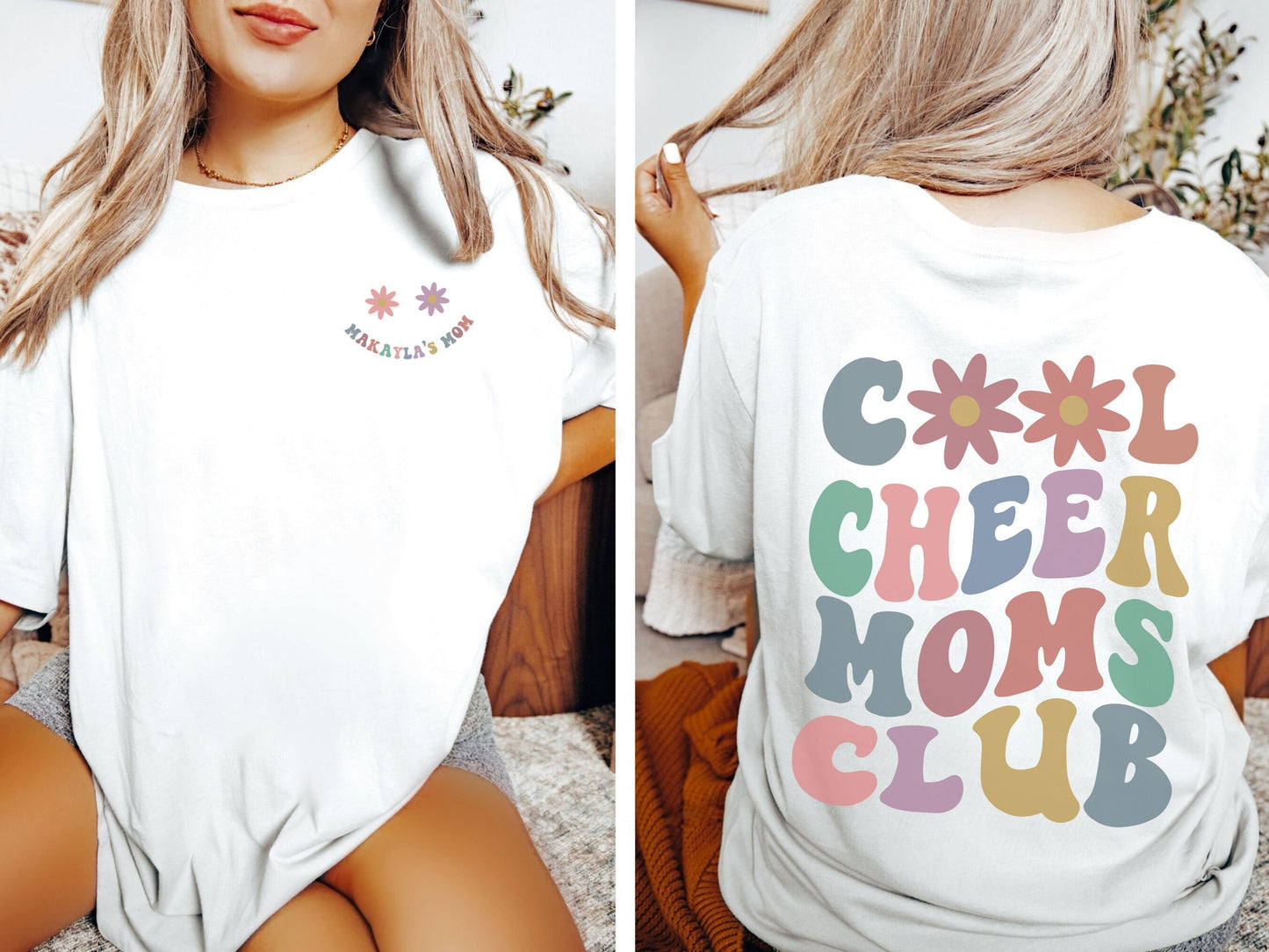 Cool Cheer Moms Club Shirt