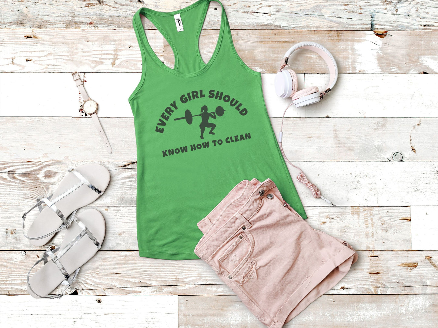 Every Girl Should Know How to Clean Tank top